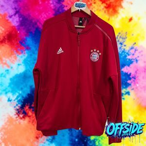 Bayern Munchen Warm Up Soccer Jacket XL (Flaw)